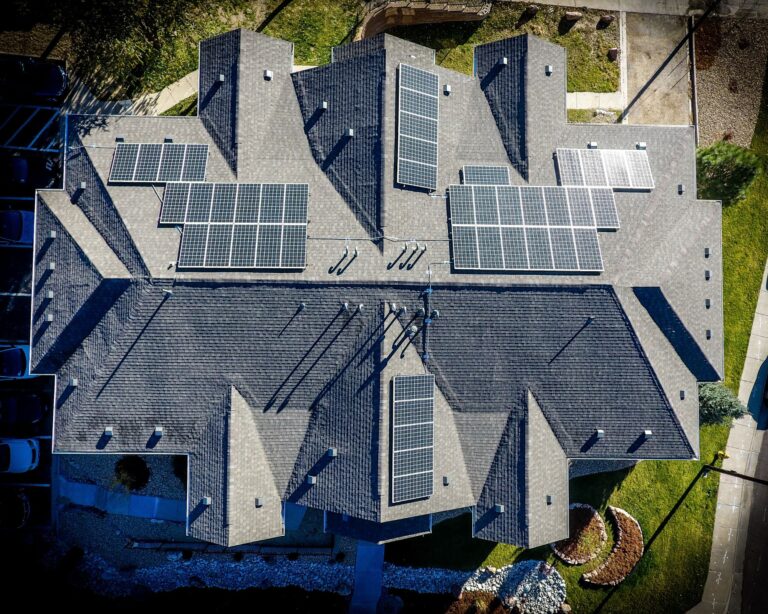 House with Solar on top