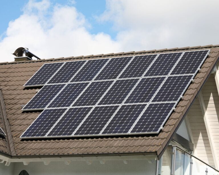House with Solar on top